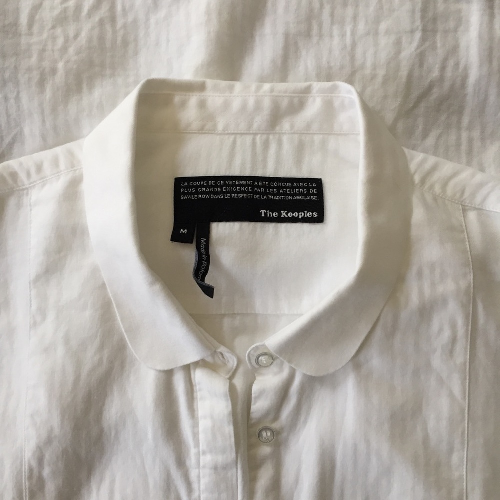 Kooples Tuxedo Style Button Down - image 5